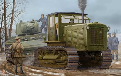 Trumpeter 1:35 Russian ChTZ S-65 Tractor with Cab1