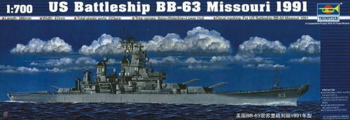 Trumpeter 1:700 Schlachtschiff USS Missouri BB-63 1991