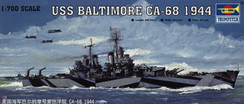 Trumpeter 1:700 USS Baltimore CA-68 1944