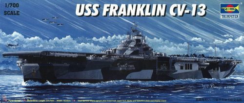 Trumpeter 1:700 Flugzeugträger USS Franklin CV-13