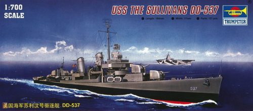 Trumpeter 1:700 USS The Sullivans DD-537