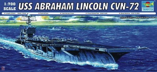 Trumpeter 1:700 USS Abraham Lincoln CVN-72