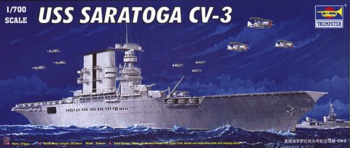 Trumpeter 1:700 USS Saratoga CV-3