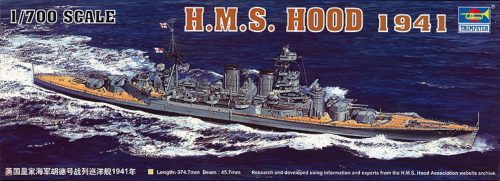 Trumpeter 1:700 H.M.S Hood 1941