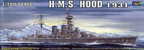 Trumpeter 1:700 HMS HOOD 1931