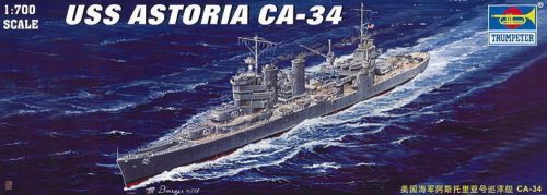 Trumpeter 1:700 USS Astoria CA-34 1942