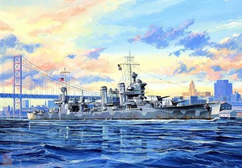 Trumpeter 1:700 USS Quincy CA-39