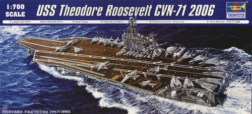 Trumpeter 1:700 USS Theodore Roosevelt CVN-71 2006