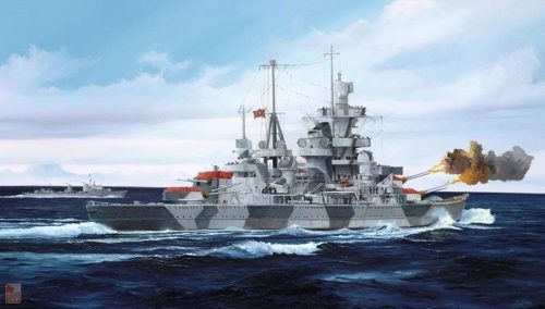 Trumpeter 1:700 German Cruiser Admiral Hipper 1940