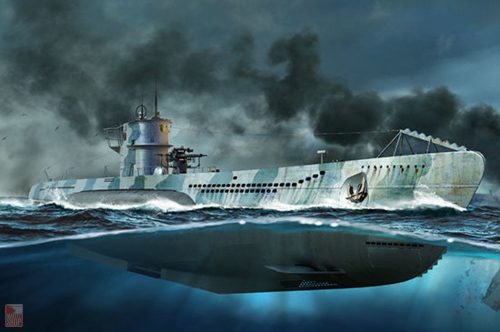 Trumpeter 1:144 DKM Navy Type VII-C U-Boat