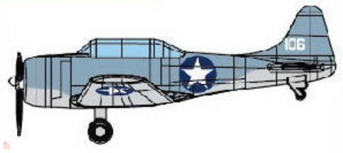 Trumpeter 1:350 SBD-3 DAUNTLESS