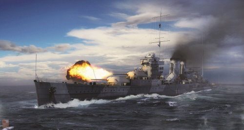 Trumpeter 1:700 HMS York