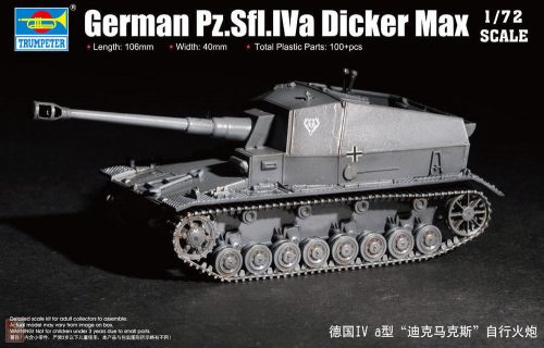 Trumpeter 1:72 German PZ.Sfl.Iva Dicker Max