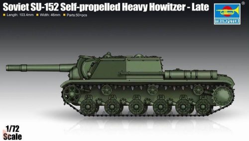 Trumpeter 1:72 Soviet SU-152 Self-propelled Heavy Howitzer - Late