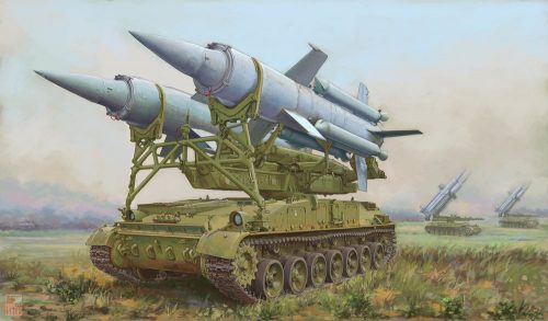 Trumpeter 1:72 Soviet 2K11A TEL w/9M8M Missile "Krug-a"(SA-4 Ganef)