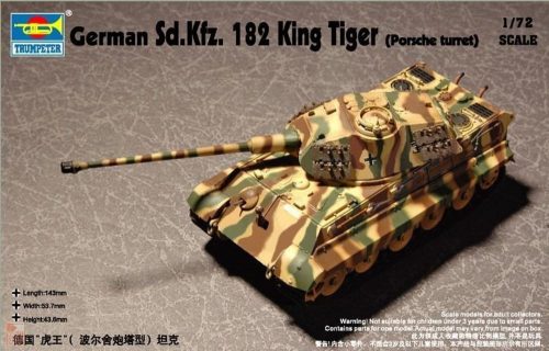 Trumpeter 1:72 German Sd.Kfz. 182 King Tiger