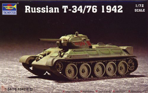 Trumpeter 1:72 Russian T-34/76 Model 1942