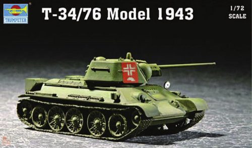 Trumpeter 1:72 Soviet T-34/76 Model 1943