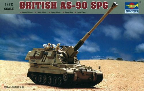 Trumpeter 1:72 Britisch AS-90 Self-Propelled Howitzer