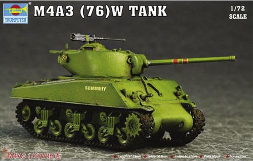 Trumpeter 1:72 M4A3 76(W) Tank