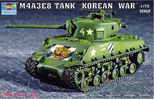 Trumpeter 1:72 M4A3E8 Tank (T80 Track)