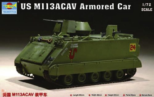 Trumpeter 1:72 US M 113 ACAV Armored Car