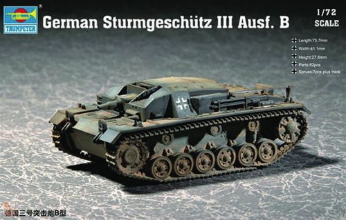 Trumpeter 1:72 German Sturmgeschütz III Ausf. B