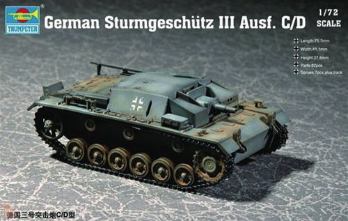 Trumpeter 1:72 German Sturmgeschütz III Ausf. C/D