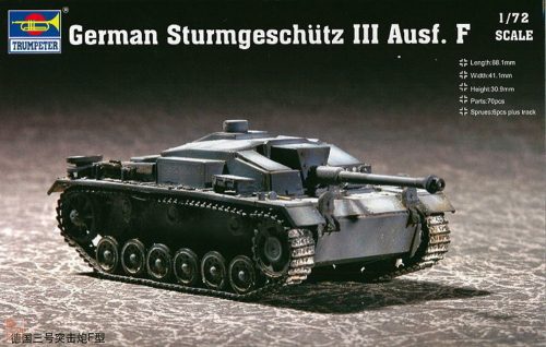 Trumpeter 1:72 Sturmgeschütz III F