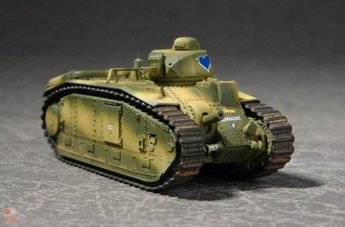 Trumpeter 1:72 French Char B1Heavy Tank