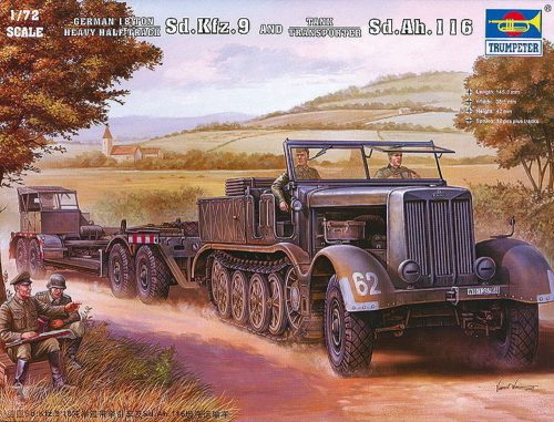 Trumpeter 1:72 Sd.Kfz.9(18t)Half-Track