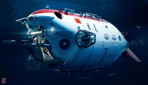 Trumpeter 1:72 Chinese Jiaolong Manned Submersible