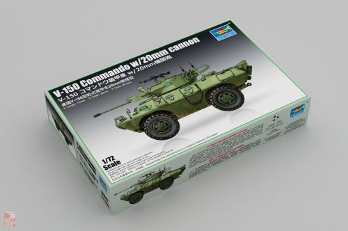 Trumpeter 1:72 V-150 Commando w/20mm cannon