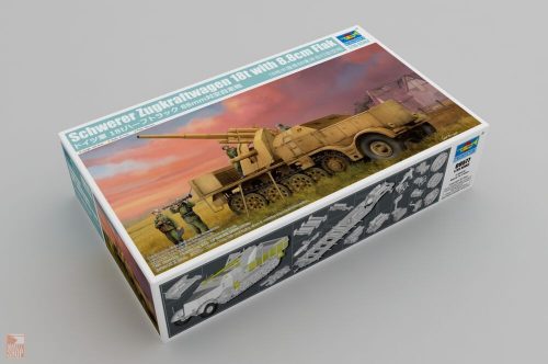 Trumpeter 1:35 Schwerer Zugkraftwagen 18 t with 8.8cm Flak