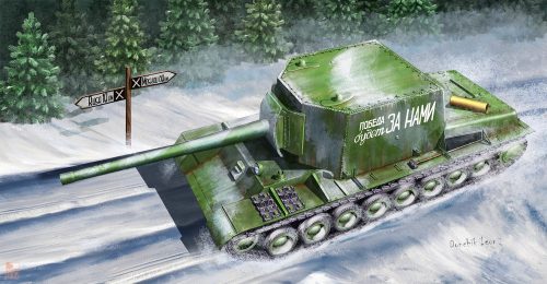 Trumpeter 1:35 Soviet Su-100U Tank Destroyer