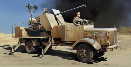 Trumpeter 1:35 L4500A mit 5cm Flak 41 I