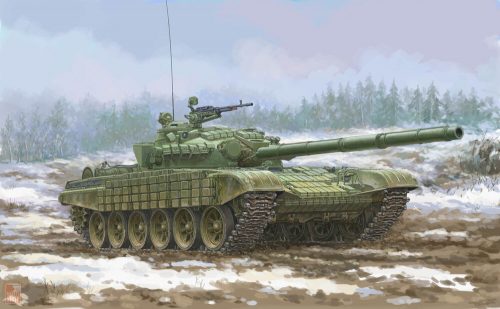 Trumpeter 1:35 Soviet T-72 Ural with Kontakt-1 Reactive Armor