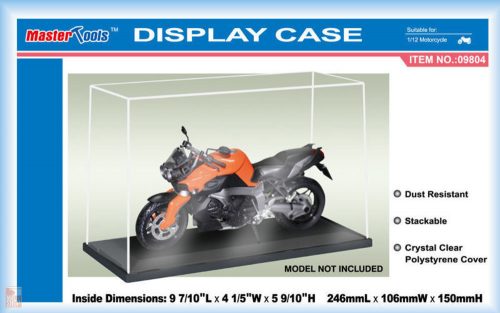 Master Tools 1:72 Plastic transparent case 246x106x150mm