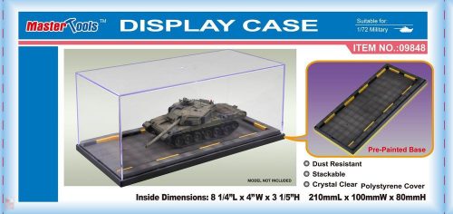 Master Tools 1:72 Show Case 210x100x80 mm