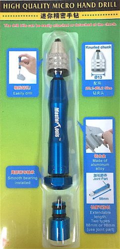 Master Tools  High Quality Micro Hand Drill