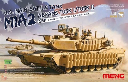 Meng Model 1:35 U.S.Main Battle Tank M1A2 SEP Abrams TUSK TUSK I/TUSK II