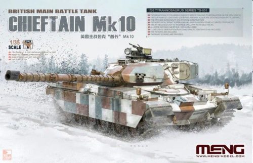 Meng Model TS051 1:35 British Main Battle Tank Chieftain Mk.10