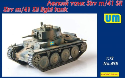 Unimodel 1:72 Strv m/41 SII Swedish tank