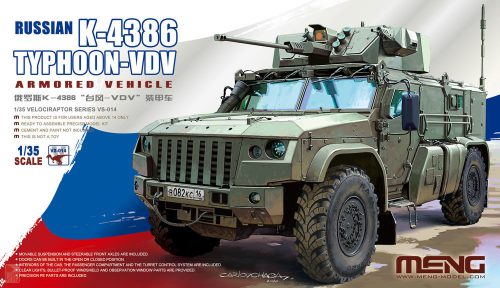 Meng Model 1:35 Russian K-4386 Typhoon-VDV Armored Vehicle