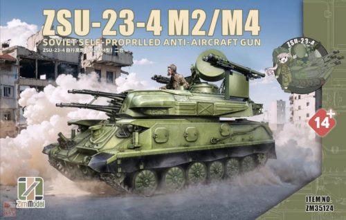 Zimi Model ZM35124 1:35 ZSU-23-4 M2/M4