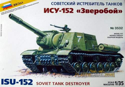 Zvezda 1:35 ISU-152 Soviet Self-propelled Gun