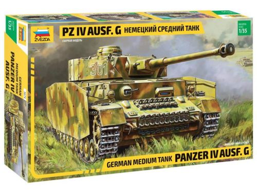 Zvezda 1:35 Pz.Kpfw.IV Ausf.G