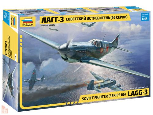 Zvezda 4833 1:48 LaGG-3 Soviet Fighter (Series 66)