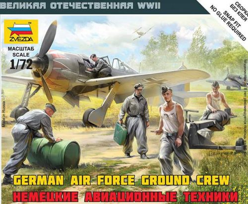 Zvezda 1:72 German Airforce Ground Crew