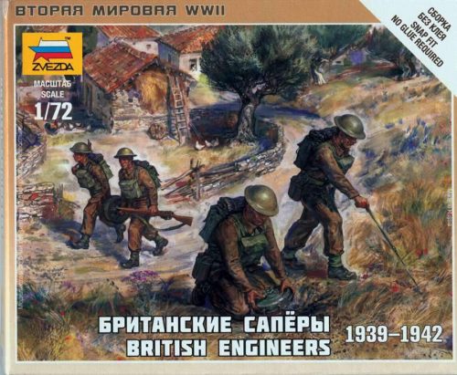 Zvezda 1:72 British Engineers